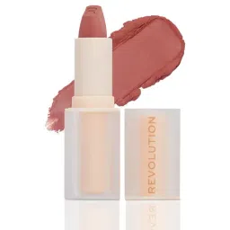 Makeup Revolution Lip Allure Soft Satin Lipstick Brunch Pink Nude - 3.2 gm-image-96