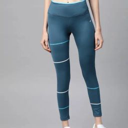 ALCIS Teal Printed Tights-image-45