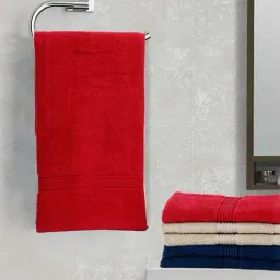 Bianca D'ross Multicolor 100% Cotton 380 GSM Hand Towels - Set of 6-image-66
