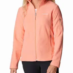 Columbia Peach Full Sleeves Fast Trek II Jacket-18