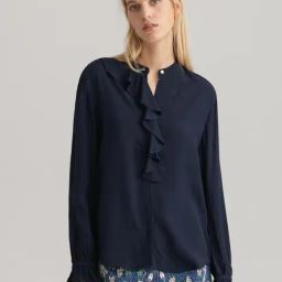 GANT Navy Regular Fit Shirt-image-36