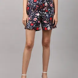 GANT Navy Printed Shorts-image-34