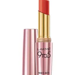 Lakme 9TO5 Primer & Matte Lip Color Brick Blush - 3.6 gm-image-56