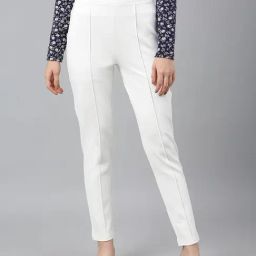 Beverly Hills Polo Club Off-White Mid Rise Pants-image-48