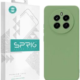 Sprig Back Cover for Realme 12 Plus 5G (Green)-image-18