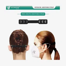Allsense N95 FFP2 5 Layer Anti Pollution Face Mask with Ear Loop - Pack of 10 (White) image 5