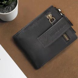 Hidesign Rebels Uncle Ho W1 Gaucha Black Casual Leather Bi-Fold Wallet for Men-image-97