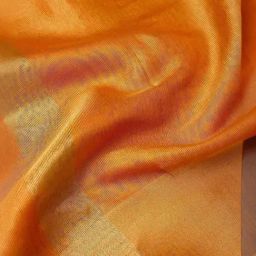 Soch Orange Woven Pattern Dupatta image 4