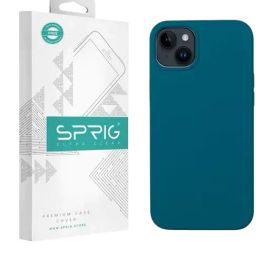 Sprig Liquid Silicone Back Cover for APPLE iPhone 14 Plus (Blue)-image-72