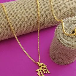 Gold Pendant set for Women-image-45