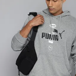 Puma POWER Brand Logo Printed Hooded Sweatshirt-image-59