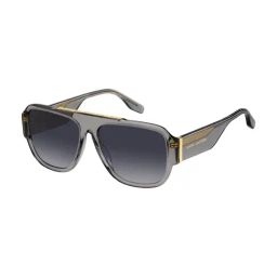 Marc Jacobs Grey Rectangular Sunglasses for Men-image-43