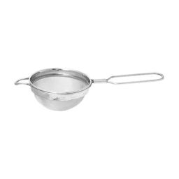 HAZEL Silver Stainless Steel Wire Handle Oil and Ghee Strainer-21