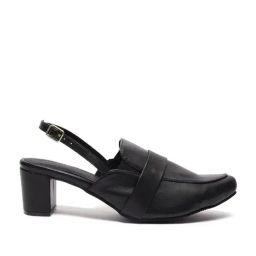 Van Heusen Women's Black Back Strap Sandals-28