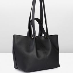 French Connection Structured Shoulder Bag with Pouch image 3