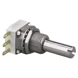 Vishay Panel Mount Rotary Potentiometer 1 W Power 50 kΩ Resistance Solder Lug Terminal, P11P1F0GJSY00503KA-picture-22