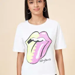 Coolsters by Pantaloons Kids Off-White Embellished T-Shirt-image-76