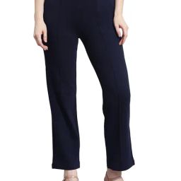 Monte Carlo Navy Regular Fit Mid Rise Trousers-image-66