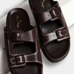 Louis Philippe Men's Brown Casual Sandals-picture-41