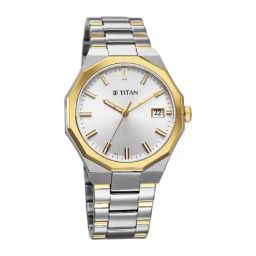 Titan 90212BM01 Dodecagon Analog Watch for Men image 2