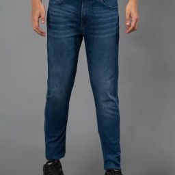 Red Tape Blue Relaxed Fit Jeans-image-104