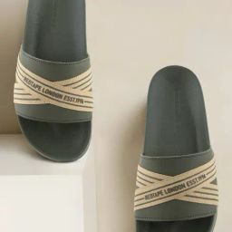 Red Tape Men's Olive Slides-image-70