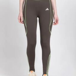 adidas Brown Printed Sports Tights-25