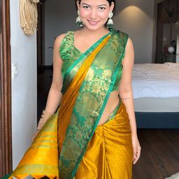 DIVASTRI Woven Design Zari Silk Cotton Mysore Silk Saree-picture-58