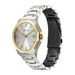 Titan 90212BM01 Dodecagon Analog Watch for Men image 3