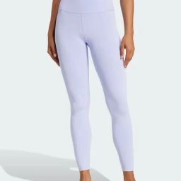 Adidas Purple Tight Fit Sports Tights-picture-22