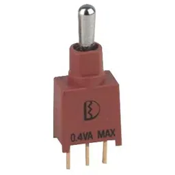 MULTICOMP PRO Toggle Switches SWITCH, PCB, SPDT, VERT, 2AS1T2A1M2RES-42