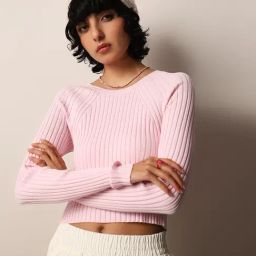 Only Pink Slim Fit Pullover-picture-43