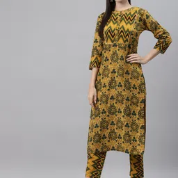 Indibelle Women Floral Printed Kurta-image-25