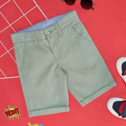 Pantaloons Junior Kids Blue Regular Fit Shorts-image-65