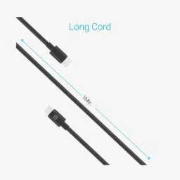 Portronics Konnect Core C 3.0A 1Meter Type-C to Type-C Cable (Black) image 5