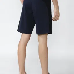 Van Heusen Flex Navy Regular Fit Shorts image 2