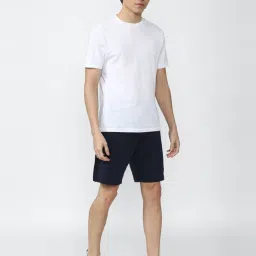 Van Heusen Flex Navy Regular Fit Shorts image 5