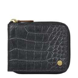 Hidesign Black Solid Bi- Fold Wallet for Men-image-32