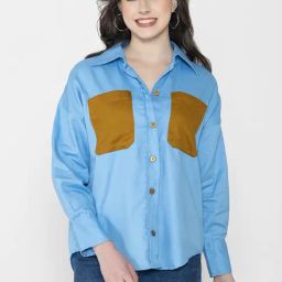 Lounge Dreams Blue Cotton Regular Casual Shirts-image-99