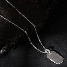 GIVA 925 Silver Aegis Amulet Pendant with Box Chain-image-32