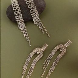 Sohi Fancy Glam Chronicles Elegant Earrings-10