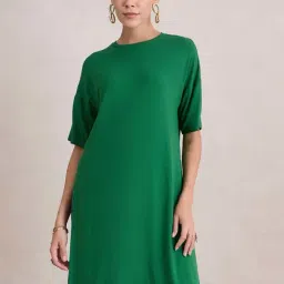 Femmella Green Relaxed Fit Tunic-picture-18