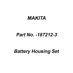 Makita Battery Housing Set Suitable for HR202D, Part No 187212-3-33