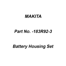 Makita Battery Housing Set Suitable for LS002, Part No 183R92-3-32