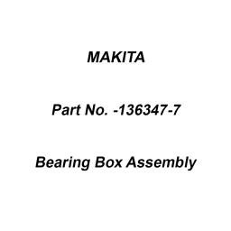 Makita Bearing Box Assembly Suitable for GA035G, Part No 136347-7-picture-7