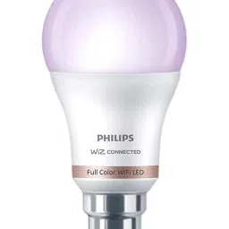 Philips 10W Smart Wi-Fi LED Bulb with Amazon Alexa (E27, White) image 1