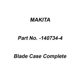 Makita Blade Case Complete Suitable for MT412, Part No 140734-4-picture-19