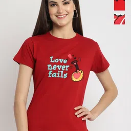 Dreambe Women Typography 3 Wonder Woman Printed Applique T-shirt-picture-21