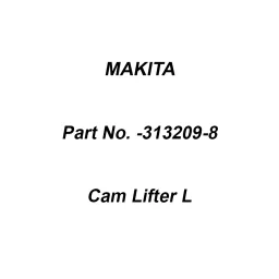 Makita Cam Lifter L Suitable for EK7651H, Part No 313209-8-image-24
