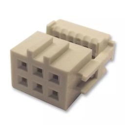 AMPHENOL COMMUNICATIONS SOLUTIONS CONNECTOR, RECEPTACLE, 2.54MM, 6WAY, 71600-106LF (Pack of 10)-image-71
